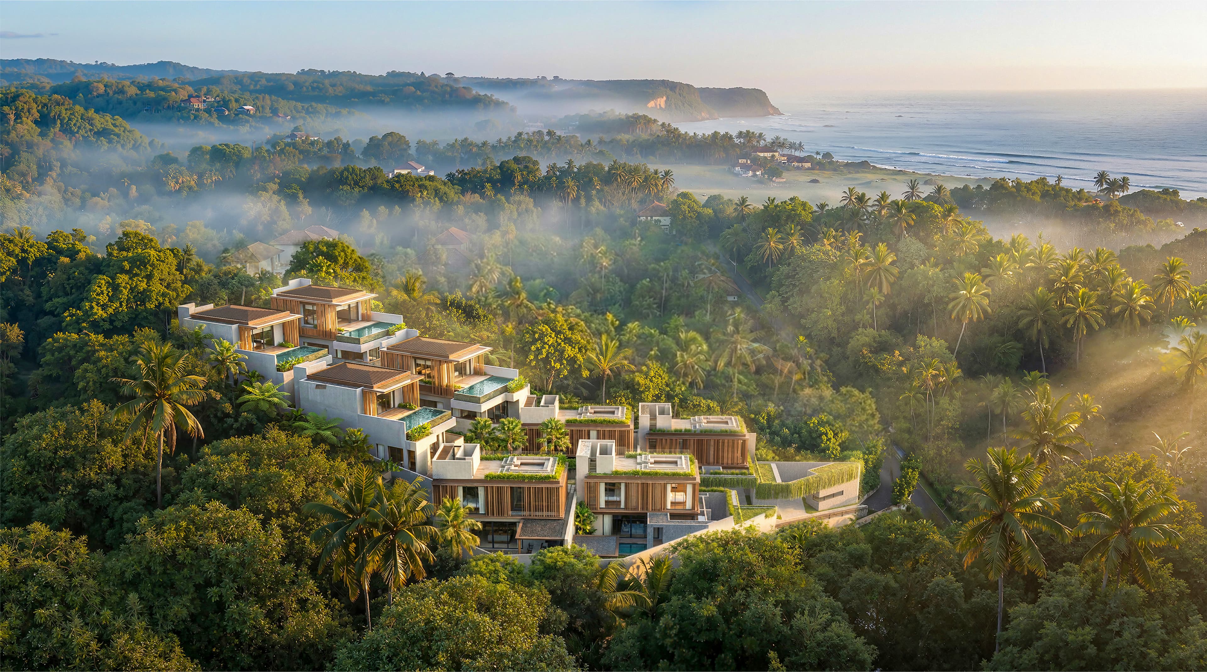 Villa Inden Ocean View dengan Private Pool di Ungasan