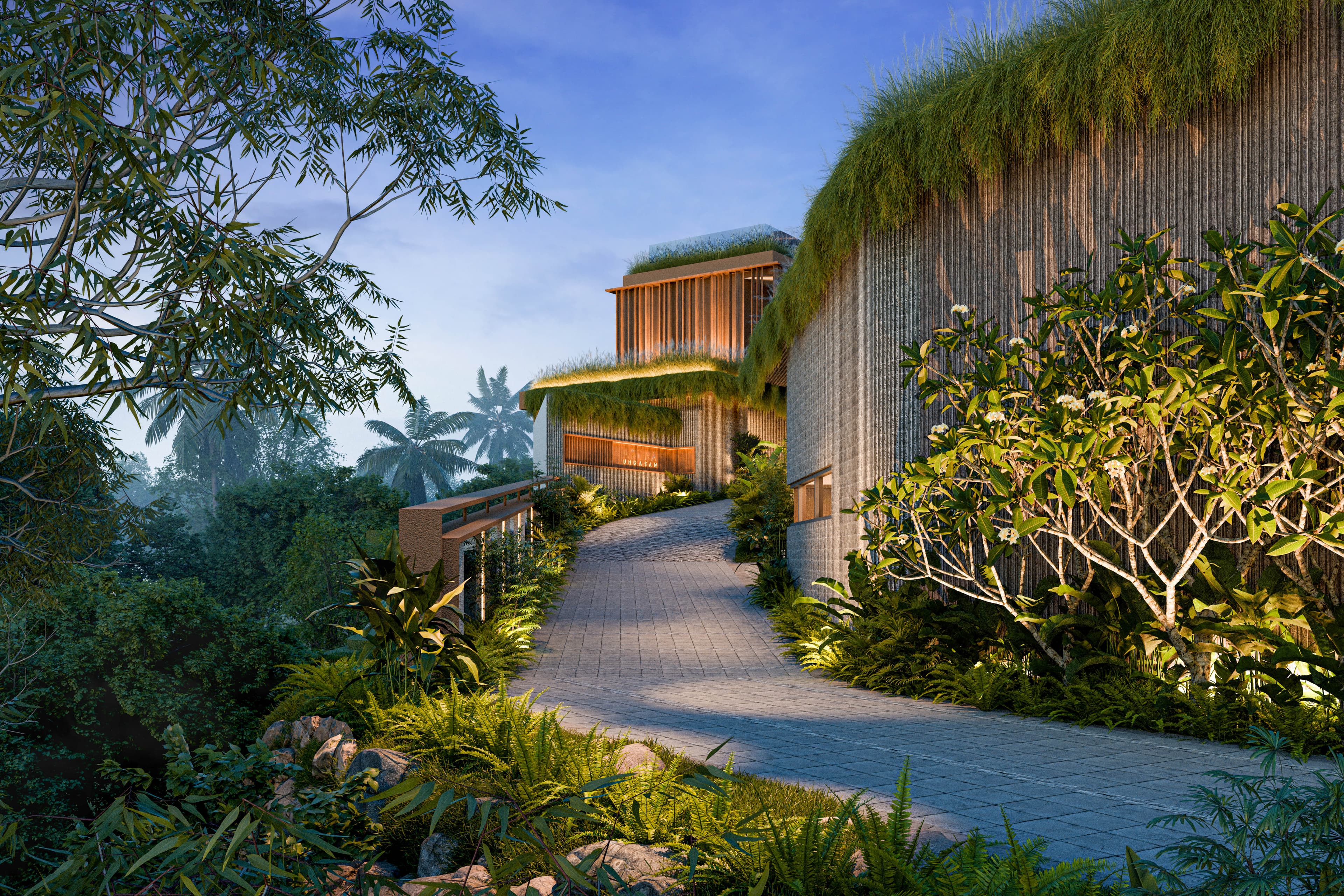 Villa Inden Ocean View dengan Private Pool di Ungasan 2