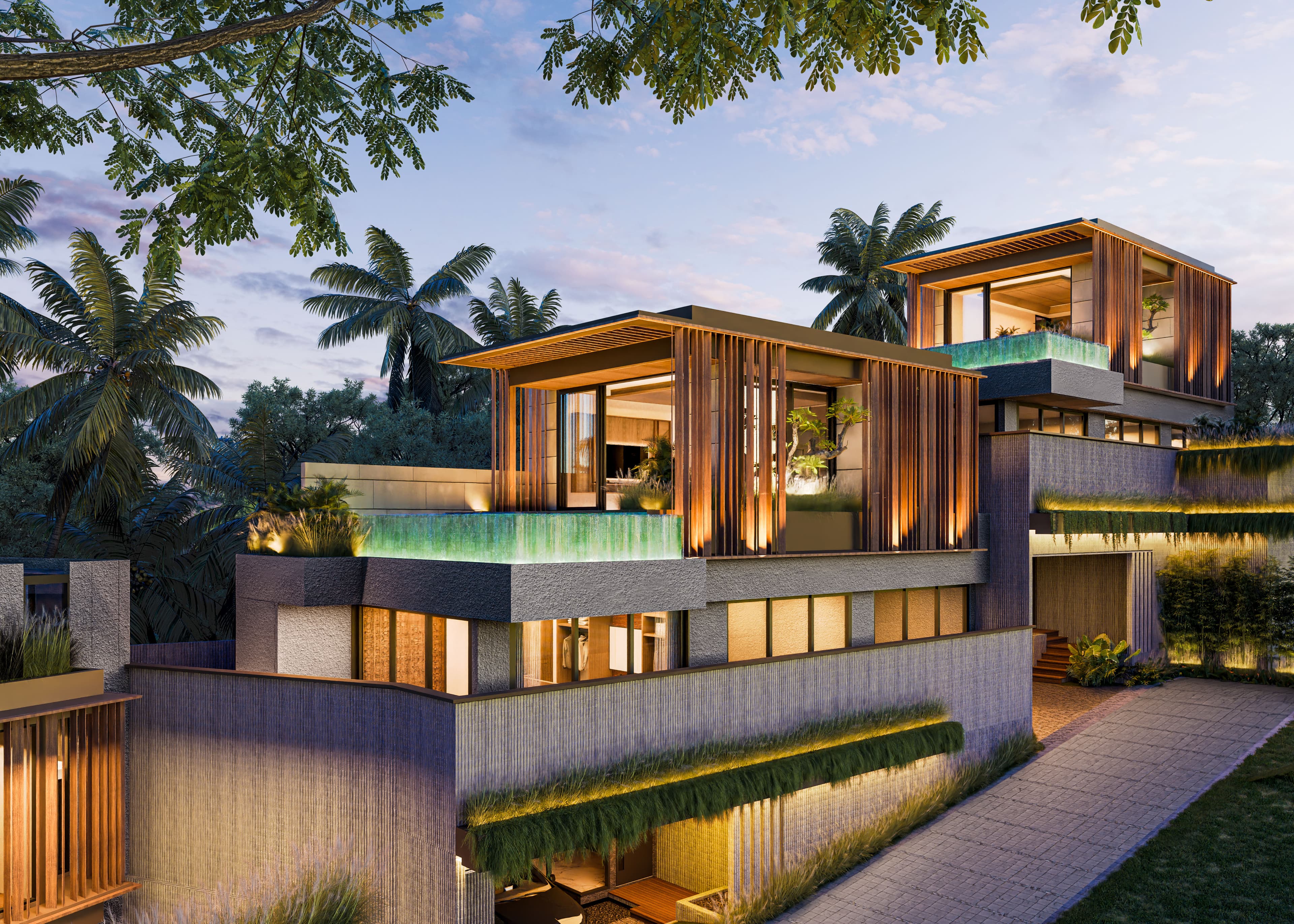 Villa Inden Ocean View dengan Private Pool di Ungasan 3