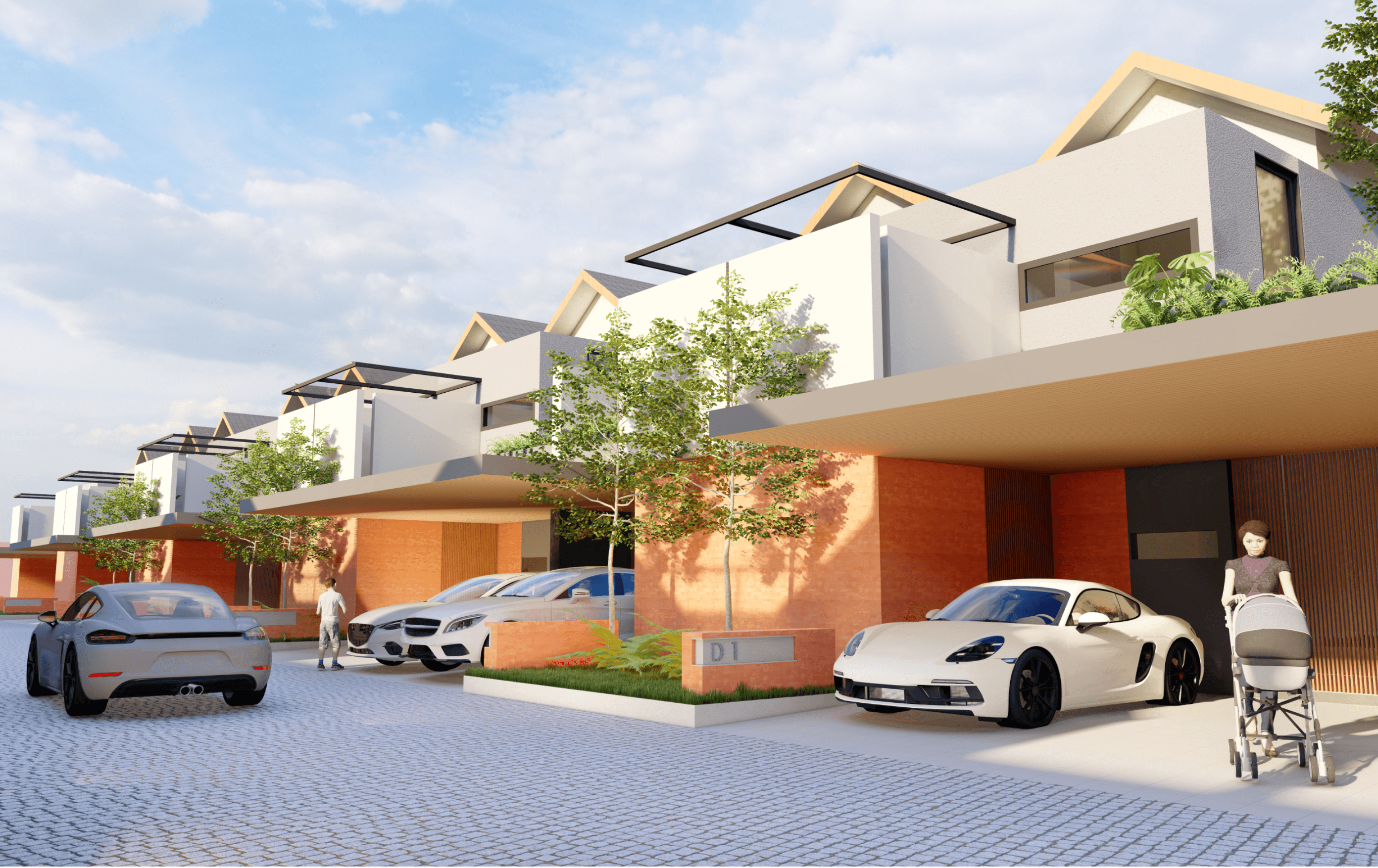 Rumah Modern 3 Kamar One Gate System di Denpasar 2