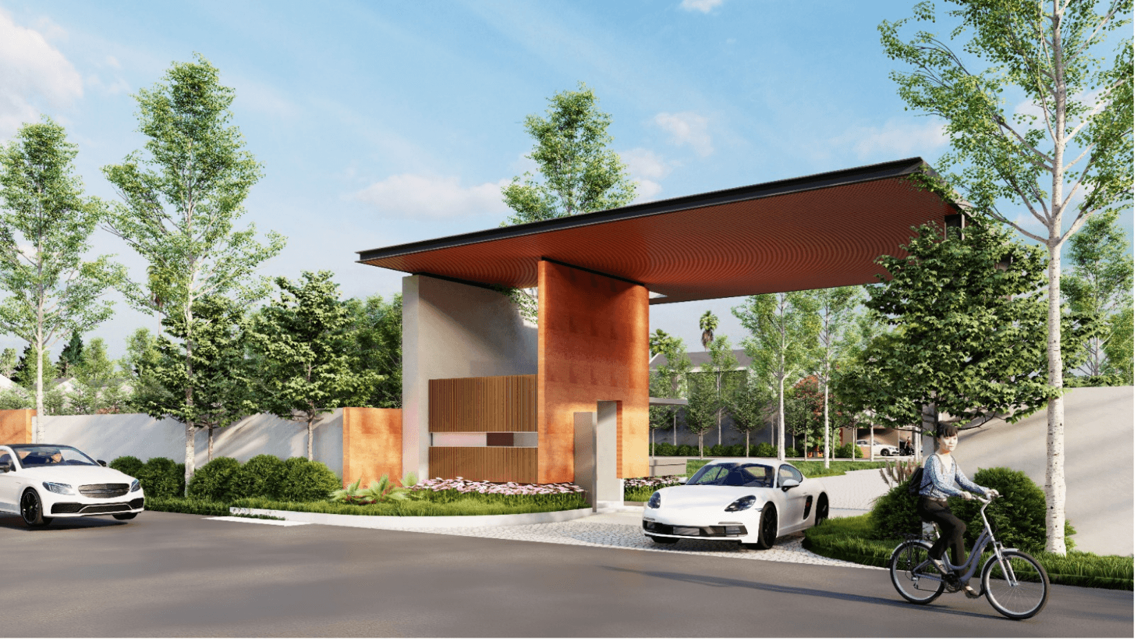 Rumah 2 Lantai Tipe 135 di Complex One Gate System 2