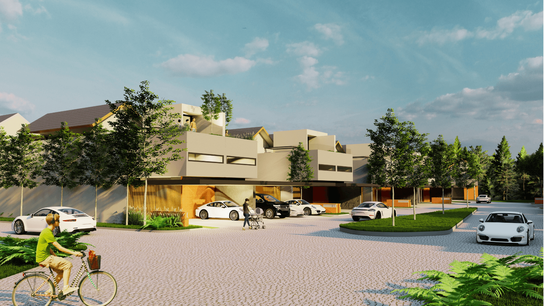 Rumah 4 Kamar di Perumahan Fasilitas Premium