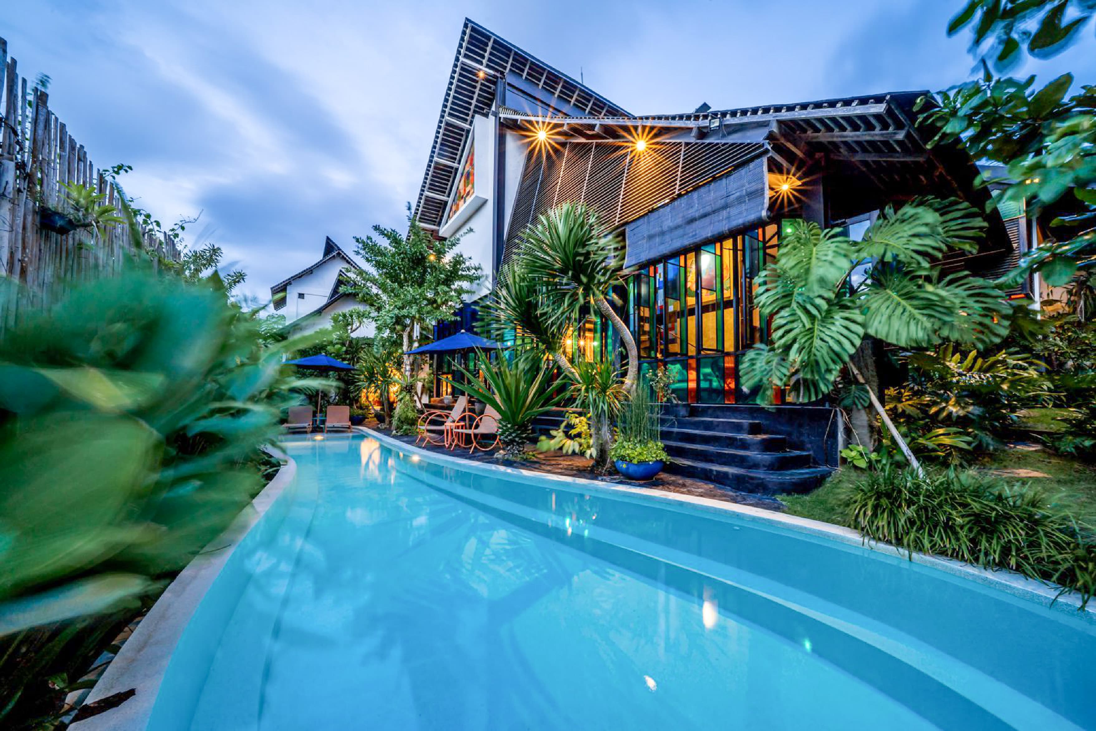 VILLA MEWAH INDOCHINE 3 KAMAR DI UNGASAN