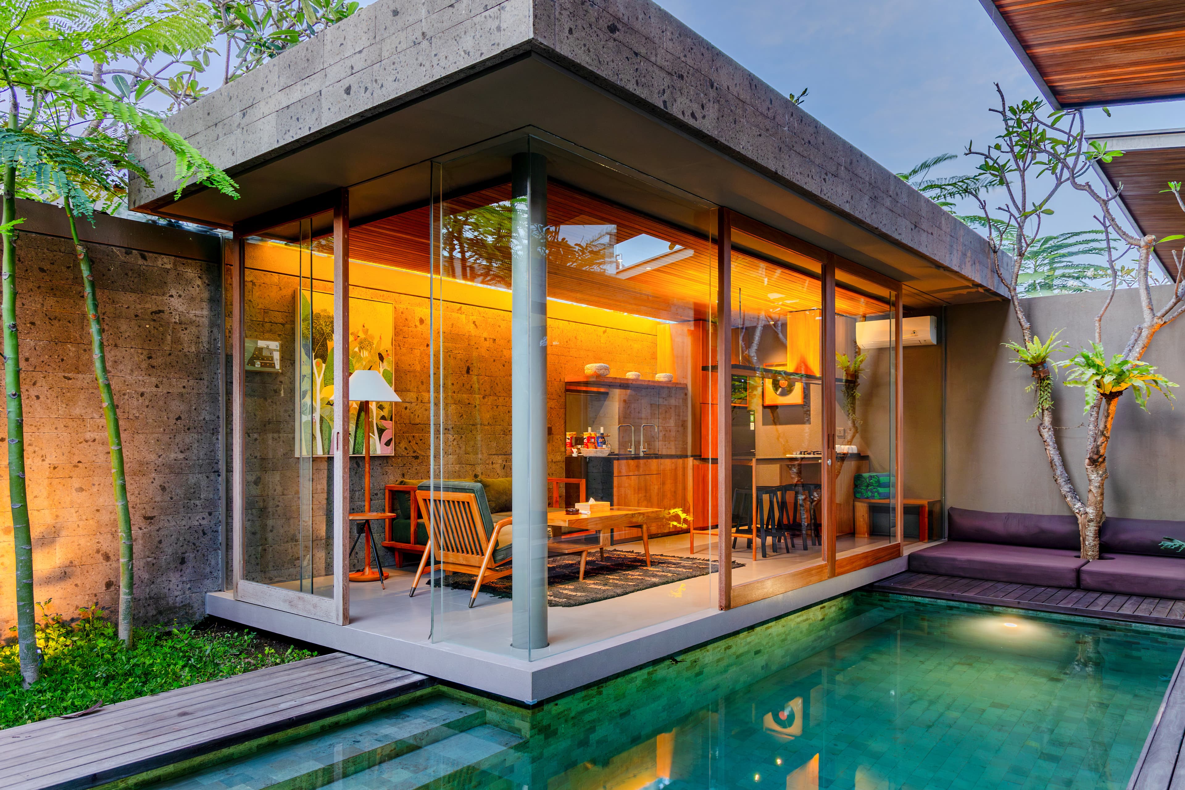 Villa Complex Modern 2 Kamar di Kayu Tulang Canggu