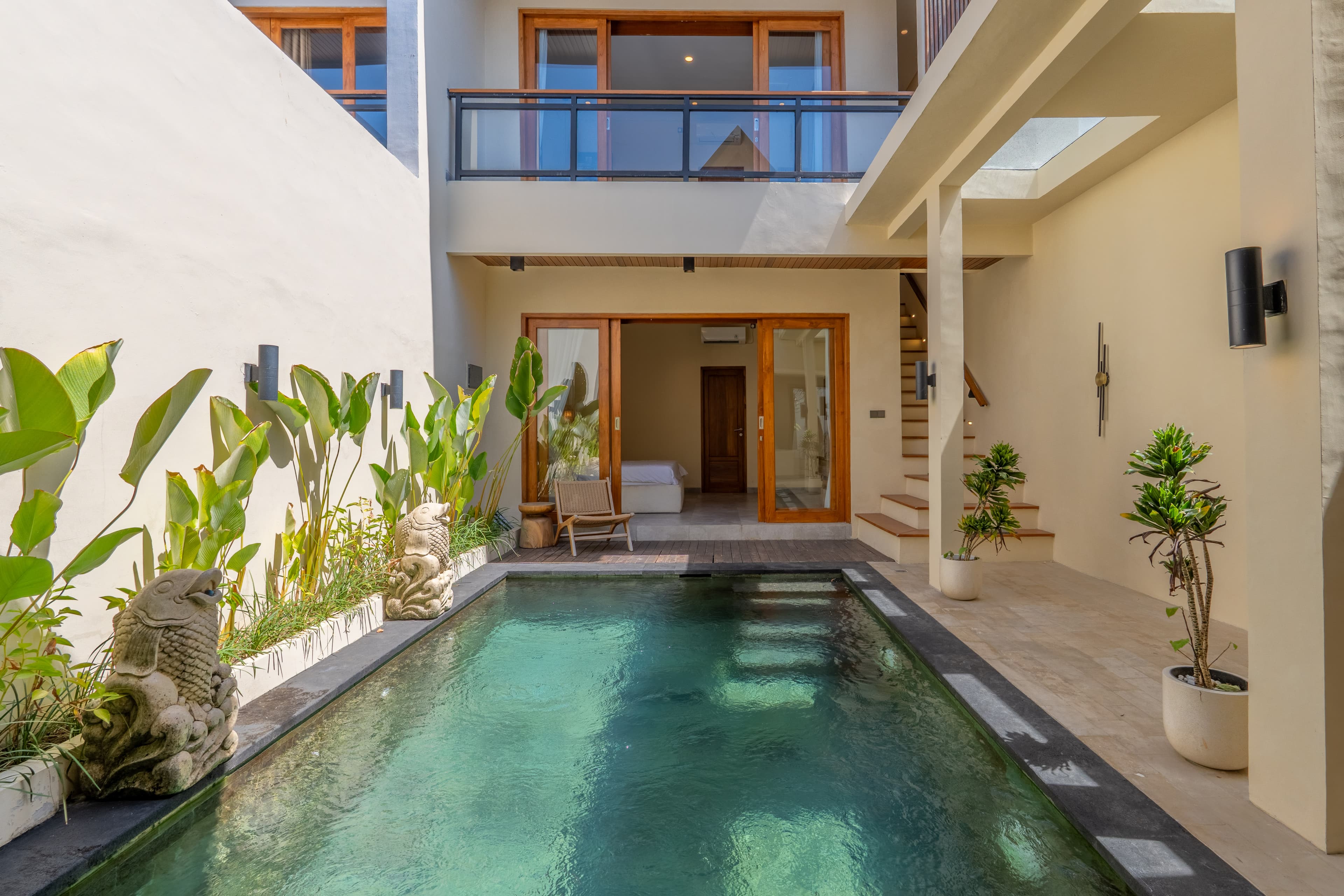 Villa 2 Kamar dengan Private Pool di Buduk
